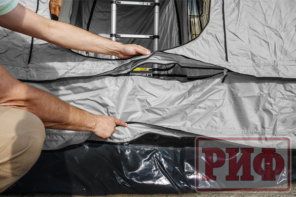 Тамбур к палатке РИФ Soft RT02-180 PRO, тент серый