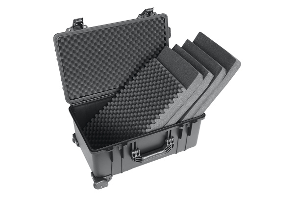 Кейс защитный ударопрочный РИФ 560х355х290 мм на колесах с телескопической ручкой IP67