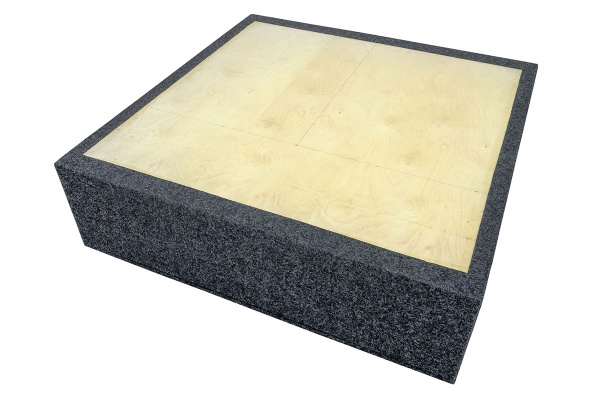 Органайзер в багажник для Toyota Land Cruiser 200 (2 выдвижных ящика с замками, спальник)