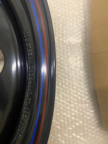 Диск усиленный Тойота Ниссан стальной черный 6x139,7 8xR17 d110 ET+15 (уценка)