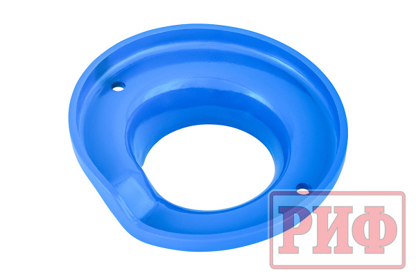 Амортизатор усиленный РИФ "Арктика" передний Nissan Navara D40/Pathfinder R51 штатный и лифт 0-50 мм