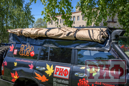 Маркиза автомобильная РИФ веерная 3,0х3,0 м (правая)