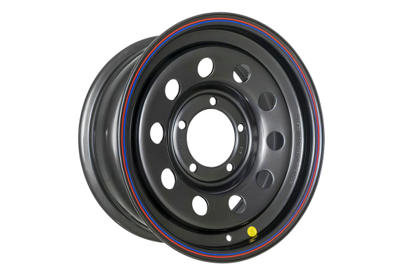Диск УАЗ крашеный черный 5x139,7 7xR16 d110 Диск УАЗ крашеный черный 5x139,7 7xR16 d110