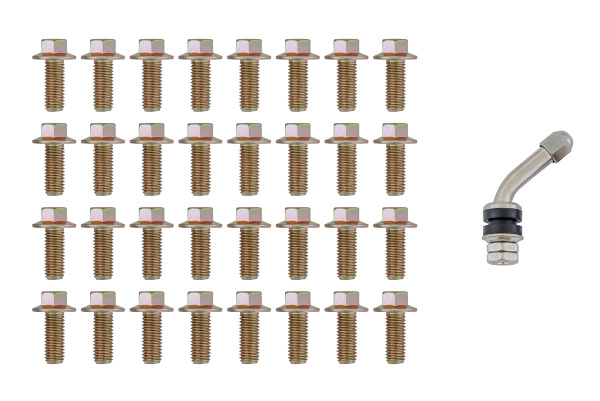 Диск усиленный Тойота Ниссан стальной черный 6x139,7 8xR16 d110 ET-44 с бедлоком (оранжевый)