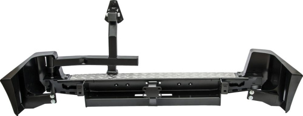 Бампер РИФ задний УАЗ Патриот с фаркопом и калиткой лифт