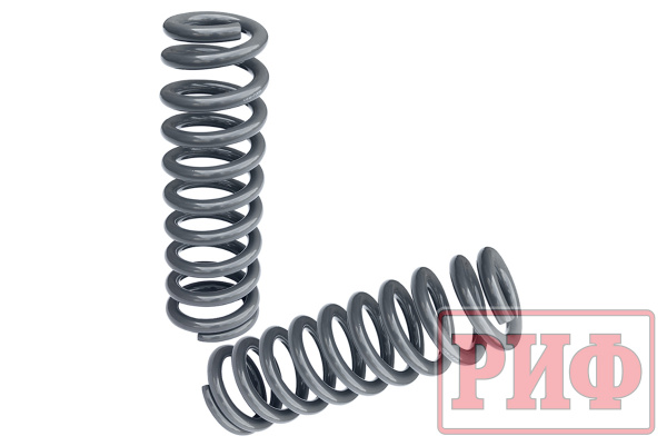 Пружины РИФ передние Toyota Hilux 2005-2014, 2015+, Land Cruiser Prado 120 , FJ Cruiser, Haval H9, Sollers ST6, Jac T6 0-30 кг лифт 30 мм