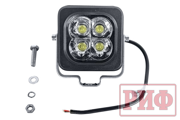 Фара светодиодная рабочего света РИФ 101 мм 40W