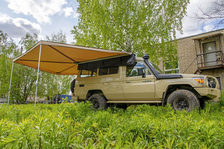 Маркиза автомобильная РИФ веерная 2,5х2,5 м (правая) Маркиза автомобильная РИФ веерная 2,5х2,5 м (правая)