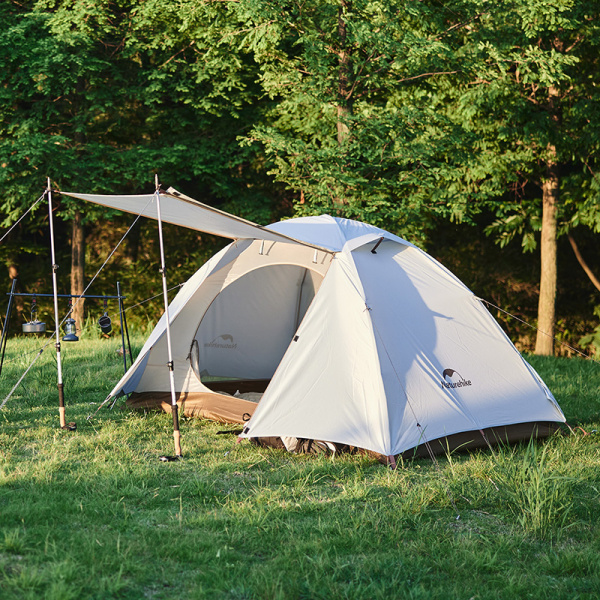 2 Палатка Naturehike Yun chuan 2-местная, алюминиевый каркас, серая, серия ВИНИЛ 2 Палатка Naturehike Yun chuan 2-местная, алюминиевый каркас, серая, серия ВИНИЛ