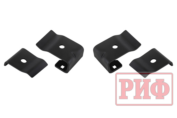Кронштейны для крепления лопаты к алюминиевому багажнику (платформе) РИФ