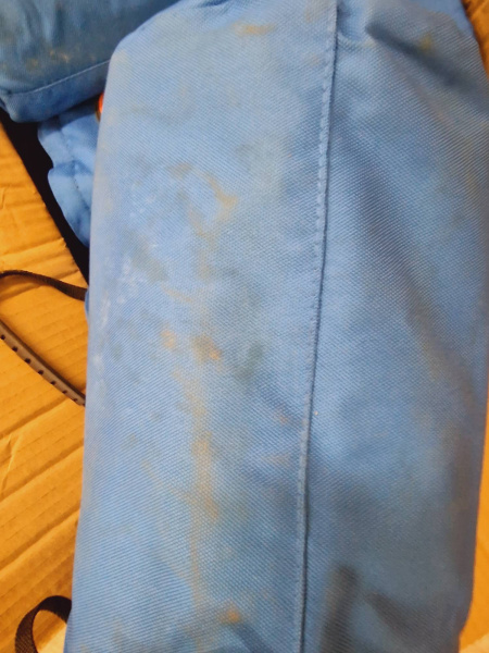 1 Сумка для вещей на запасное колесо синяя Telawei (уценка)