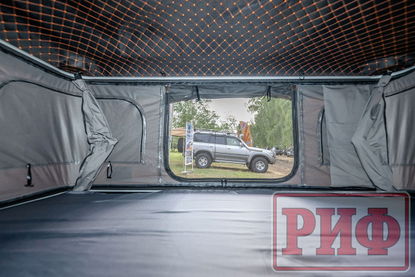 Палатка на крышу автомобиля РИФ 220х135 см