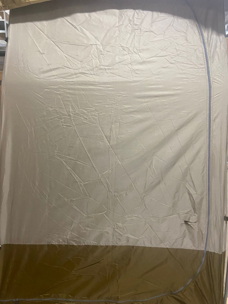 Палатка Naturehike душ-туалет, алюминиевый каркас, коричневый (уценка)