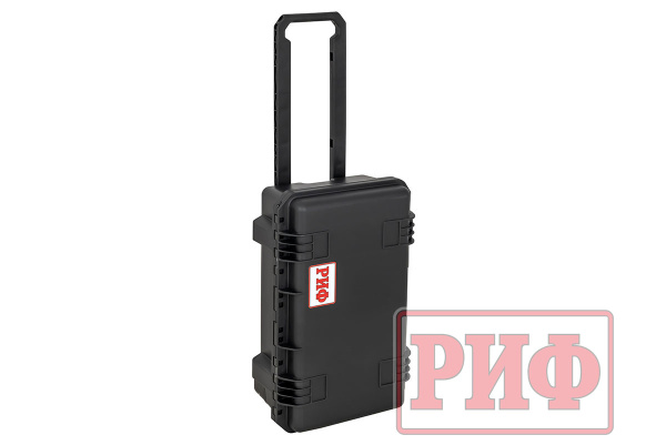 Кейс защитный ударопрочный РИФ 551x358x226 мм на колесах с телескопической ручкой