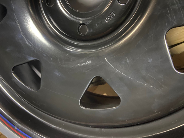 2 Диск усиленный JEEP стальной черный 5х127 8xR18 d75 ET+30 (треуг. мелкий) (уценка)