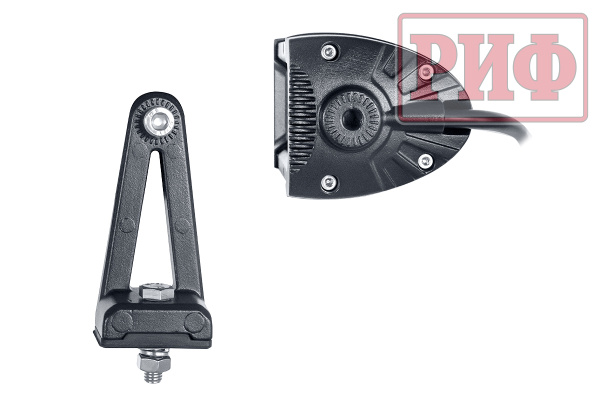 Светодиодная фара водительского света РИФ с ДХО 434 мм 96W