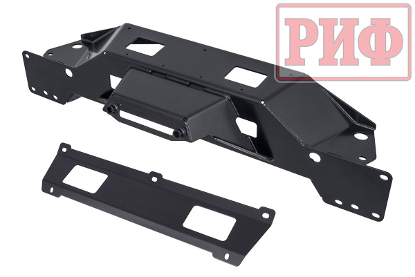 Площадка РИФ под лебёдку в штатный бампер Dodge Ram 1500 Rebel 2019+ (бензин)