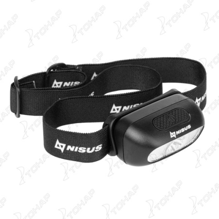 Фонарь налобный NISUS 200 LM, IP44, USB Фонарь налобный NISUS 200 LM, IP44, USB