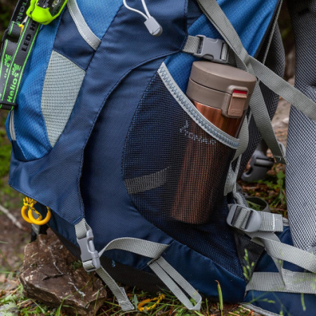 Термос-кружка ТОНАР 400 мл., коричнево-кофейный