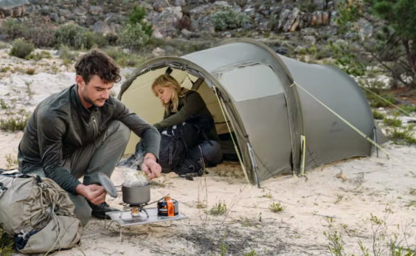 Палатка Naturehike Opalus Si 2-местная, алюминиевый каркас, темно-зеленая