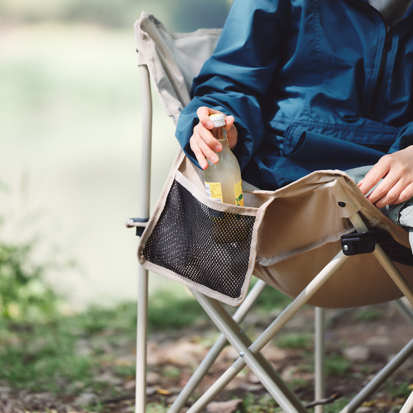 Кресло туристическое Naturehike Stellaluna T01 складное, 48х48х74 см, до 110 кг, бежевое