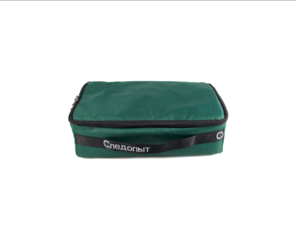 3 Сумка Следопыт для хранения газовой плиты и баллона, зеленая (для компакт-плит)