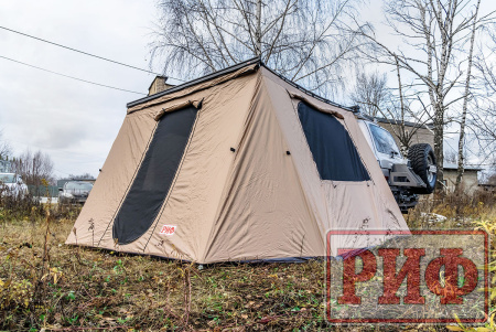 Стенки к автомобильной маркизе РИФ 2.5Х2.5 м Black Out