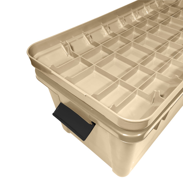 Ящик экспедиционный IRIS RV BOX 600, 40 литров 61,5x37,5x33 см. Бежевый