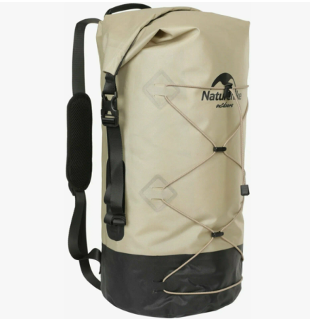 1Рюкзак туристический Naturehike 30л, ПВХ, хаки