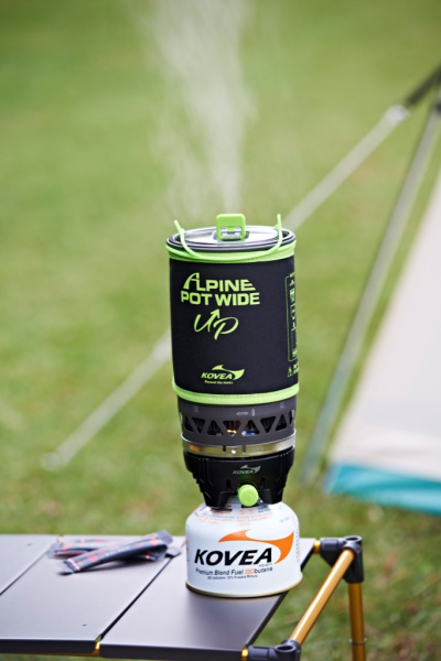 Горелка газовая Kovea Alpine Pot Wide Up 1,5L  KGB-0703WU Горелка газовая Kovea Alpine Pot Wide Up 1,5L  KGB-0703WU