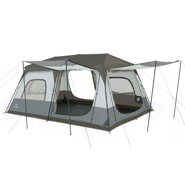Палатка Naturehike Cape 12.9 быстросборная, серая Палатка Naturehike Cape 12.9 быстросборная, серая