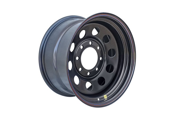 Диск усиленный Dodge Ram 2500/3500, Hummer H1/H2 стальной черный 8x165.1 9xR17 d121 ET0 Диск усиленный Dodge Ram 2500/3500, Hummer H1/H2 стальной черный 8x165.1 9xR17 d121 ET0