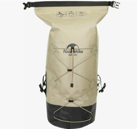 5 Рюкзак туристический Naturehike 30л, ПВХ, хаки