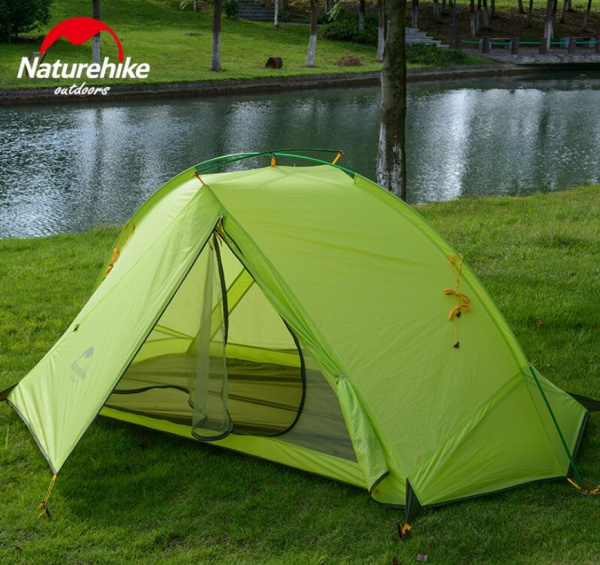 Палатка Naturehike Tagar Si 1-местная, алюминиевый каркас, сверхлегкая, зеленая Палатка Naturehike Tagar Si 1-местная, алюминиевый каркас, сверхлегкая, зеленая