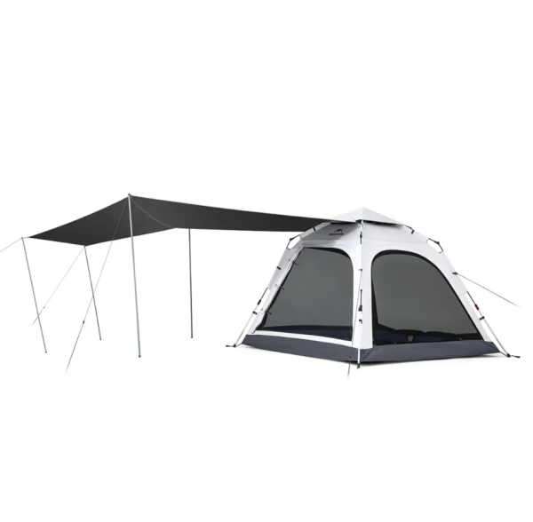 Палатка Naturehike Ango 3-местная, быстросборная, серая Палатка Naturehike Ango 3-местная, быстросборная, серая