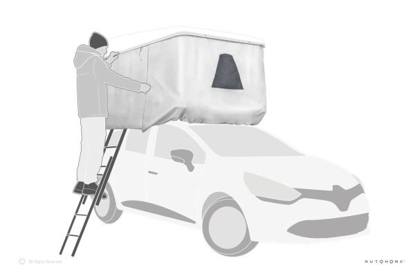 1 Слой термоизоляционный для автопалатке AUTOHOME MAGGIOLINA AIRLANDER PLUS SMALL