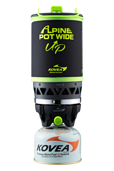Горелка газовая Kovea Alpine Pot Wide Up 1,5L  KGB-0703WU Горелка газовая Kovea Alpine Pot Wide Up 1,5L  KGB-0703WU
