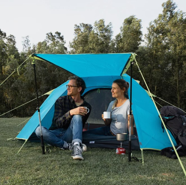 3.Палатка Naturehike P-Series 3-местная, алюминиевый каркас, голубая 3.Палатка Naturehike P-Series 3-местная, алюминиевый каркас, голубая
