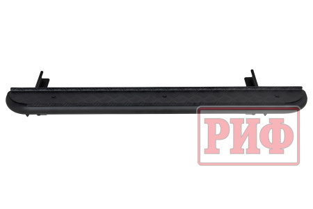 Пороги РИФ силовые ВАЗ Нива черные