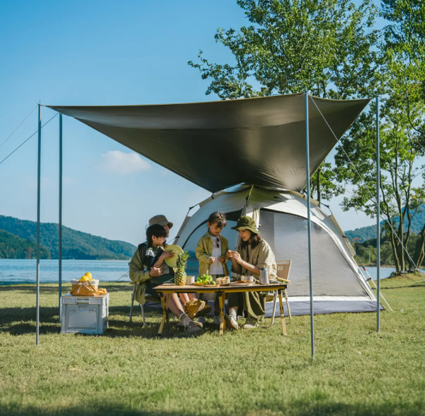 3 Палатка Naturehike Ango 4-местная, быстросборная, серая 3 Палатка Naturehike Ango 4-местная, быстросборная, серая