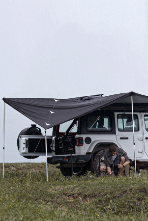 Маркиза автомобильная Wild Land веерная 2,4х2,2 м (правая)