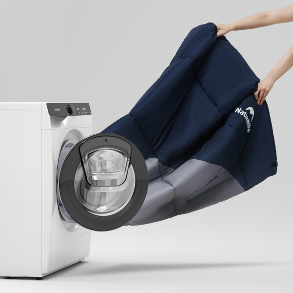 4 Мешок спальный Naturehike Sunny Day PL02 U450, (190+30)х80 см, (правый) (ТК: +4C), коричнево-зелен