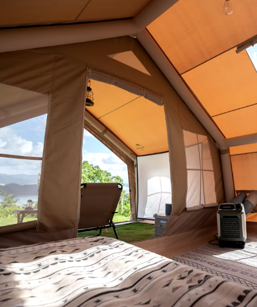 4 Палатка Naturehike надувная Extend Air 17.2 , песочный 4 Палатка Naturehike надувная Extend Air 17.2 , песочный