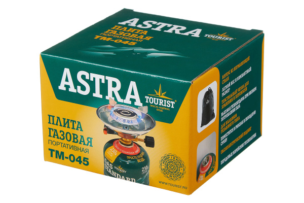 4 Горелка газовая TOURIST ASTRA, под резьбовой баллон