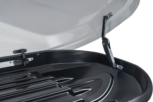 Бокс автомобильный на крышу Pentair PYTHON 450L белый глянец, двусторонний