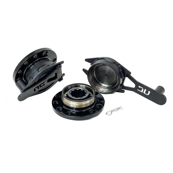 Муфты (хабы мини) УАЗ включения переднего моста ручные V2.0 с фиксатором крышки и ключом