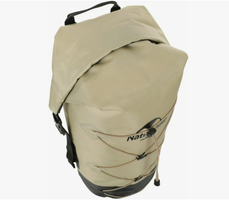 4 Рюкзак туристический Naturehike 40л, ПВХ, хаки