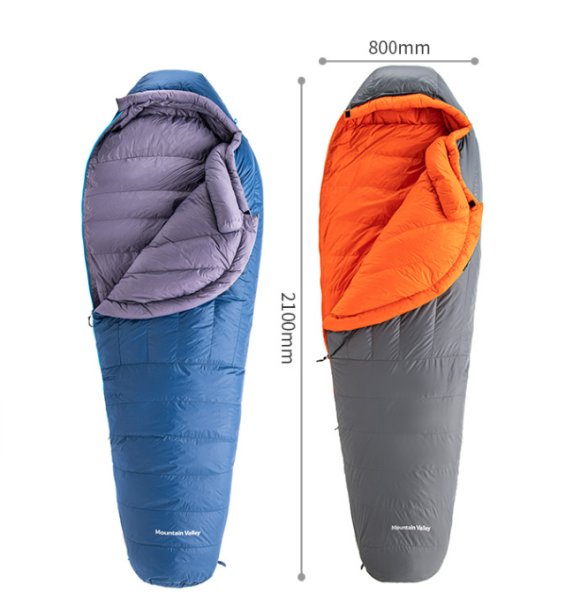 Мешок спальный Naturehike 2019 ULG, 210х80 см, (правый) (ТК: -15C), синий