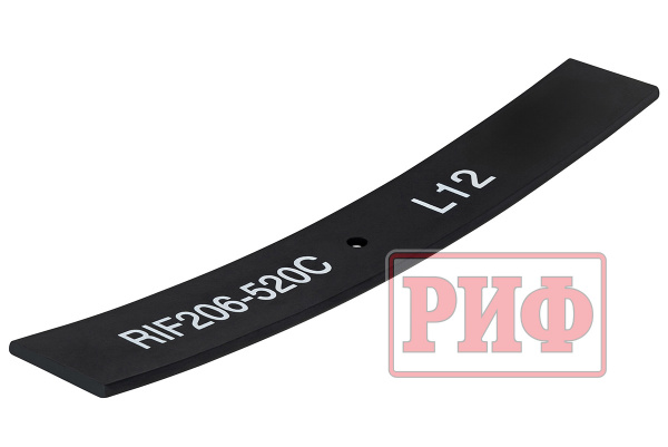 Лист 12 рессоры RIF206-520C 7*60*400 Лист 12 рессоры RIF206-520C 7*60*400