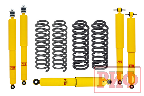 Лифт-комплект РИФ Jeep Wrangler JK 2006+ лифт 50 мм средний (3 двери)